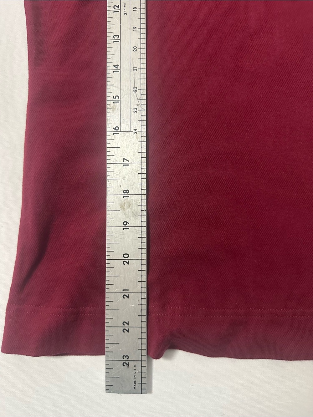 Vintage new Ralph Lauren Girls' Red Polo Shirt Large Junior - Picture 3 of 5